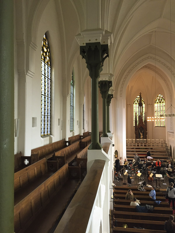 Innenraum Kirche Rotenburg