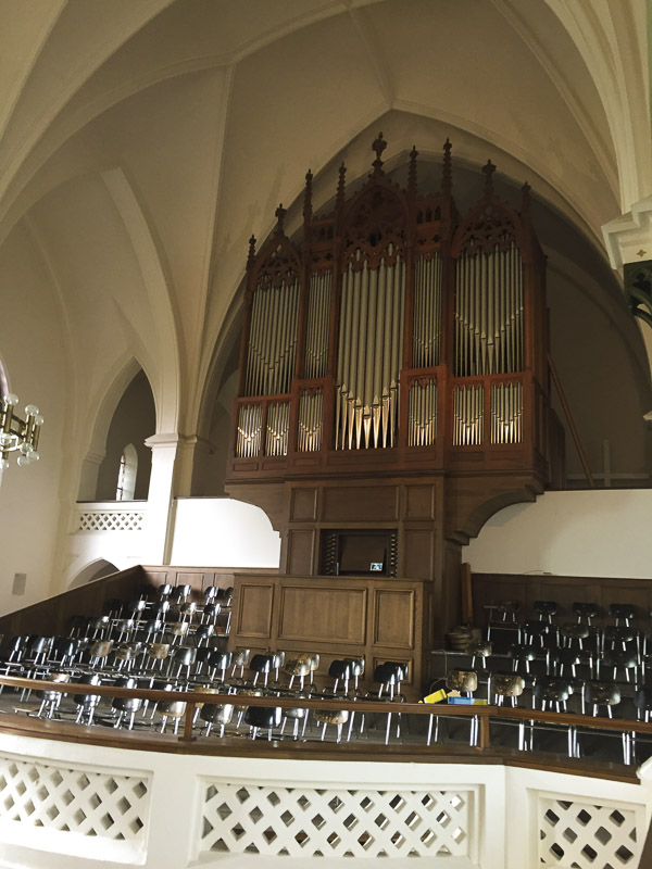 Orgelempore in Rotenburg Kirche